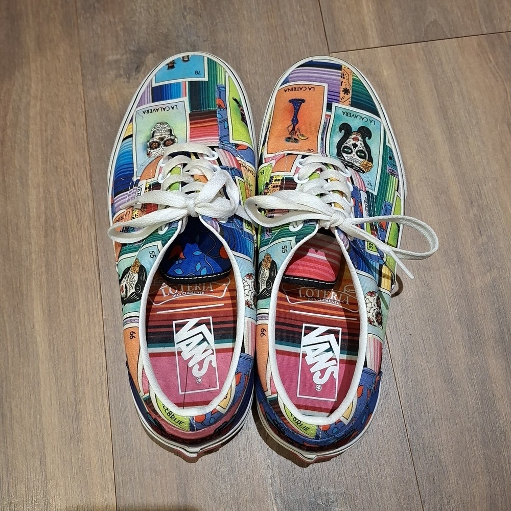 Vans Limited Edition Lotería Lace-up Era Skate Shoe (Men's 8.0) - Picture 7 of 9